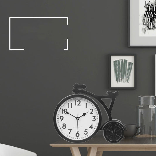 Decorative living room clock modern desk clock design