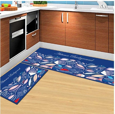 Non slip washable floor mat  oil proof bath mat