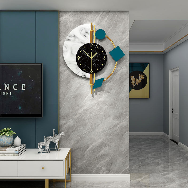 minimalist quartz wall clock  modern living room wall clock