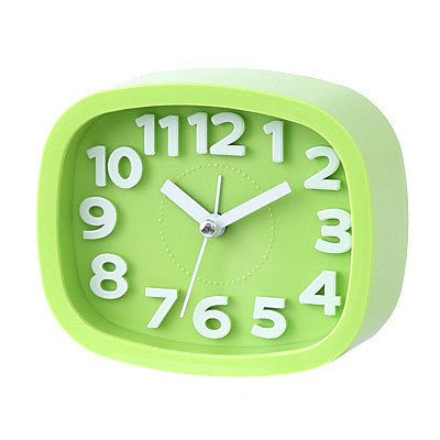Mini Desk Clock Square Bedside Clock Kids Alarm Clock