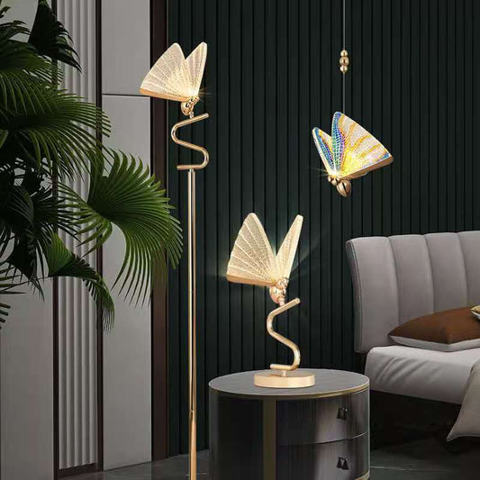 Butterfly chandelier lighting  butterfly lamp in living room