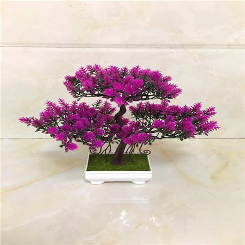 Artificial flower podium decor plastic floral podium display