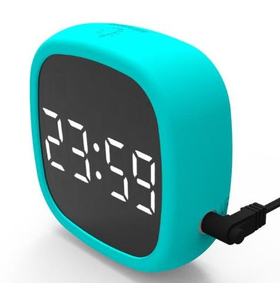 Voice control LED mirror alarm clock  Digital voice alarm