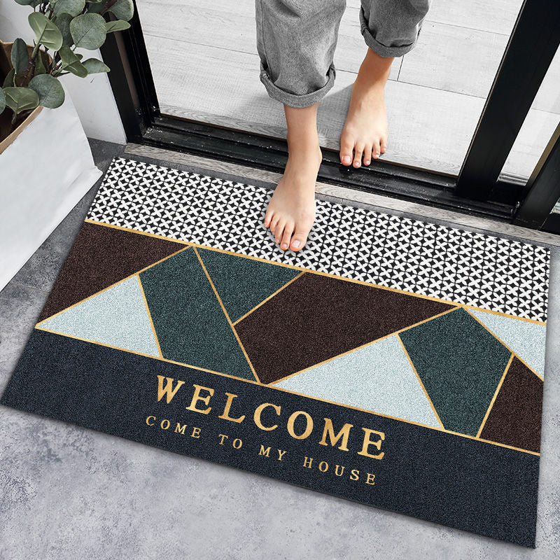 Non slip absorbent bath mat  quick dry bathroom mat