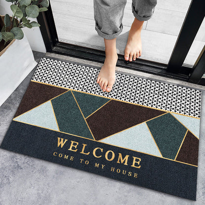 Non slip absorbent bath mat  quick dry bathroom mat