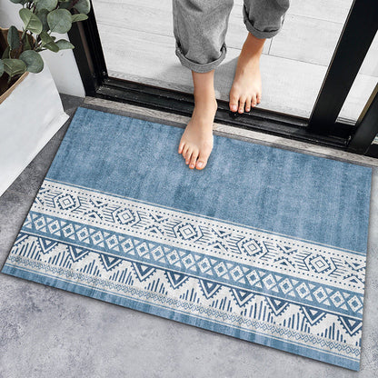 Non slip absorbent bath mat  quick dry bathroom mat