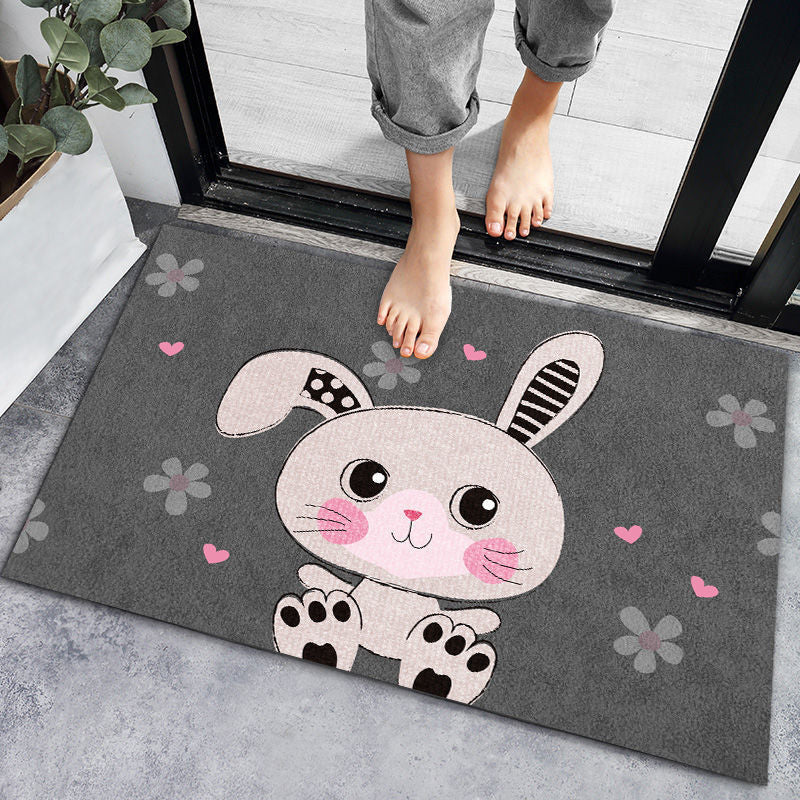 Non slip absorbent bath mat  quick dry bathroom mat