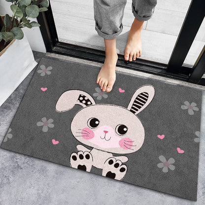 Non slip absorbent bath mat  quick dry bathroom mat