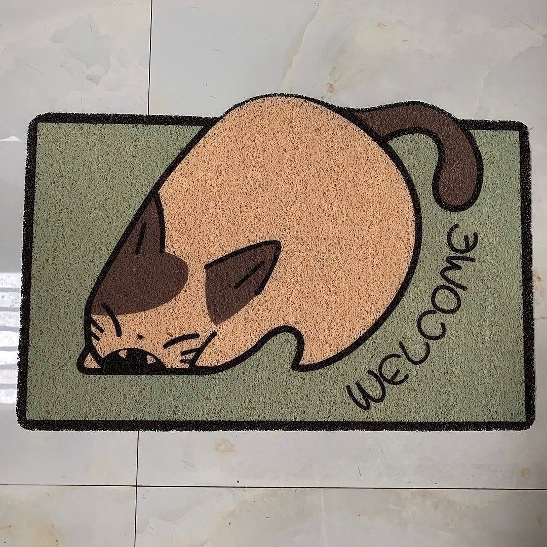 Cartoon doormats for kids  funny cartoon bath rugs