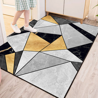 Non slip absorbent bath mat  quick dry bathroom mat