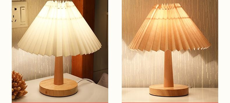 USB pleated vintage lamp

Dimmable Korean LED table light