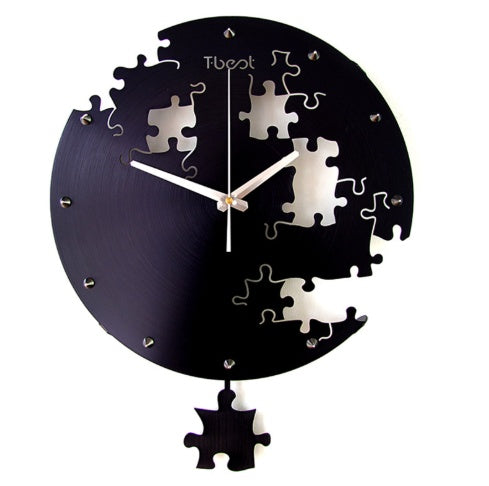 16 inch modern wall clock  minimalist silent wall clock  