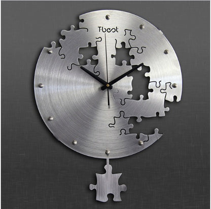 16 inch modern wall clock  minimalist silent wall clock  