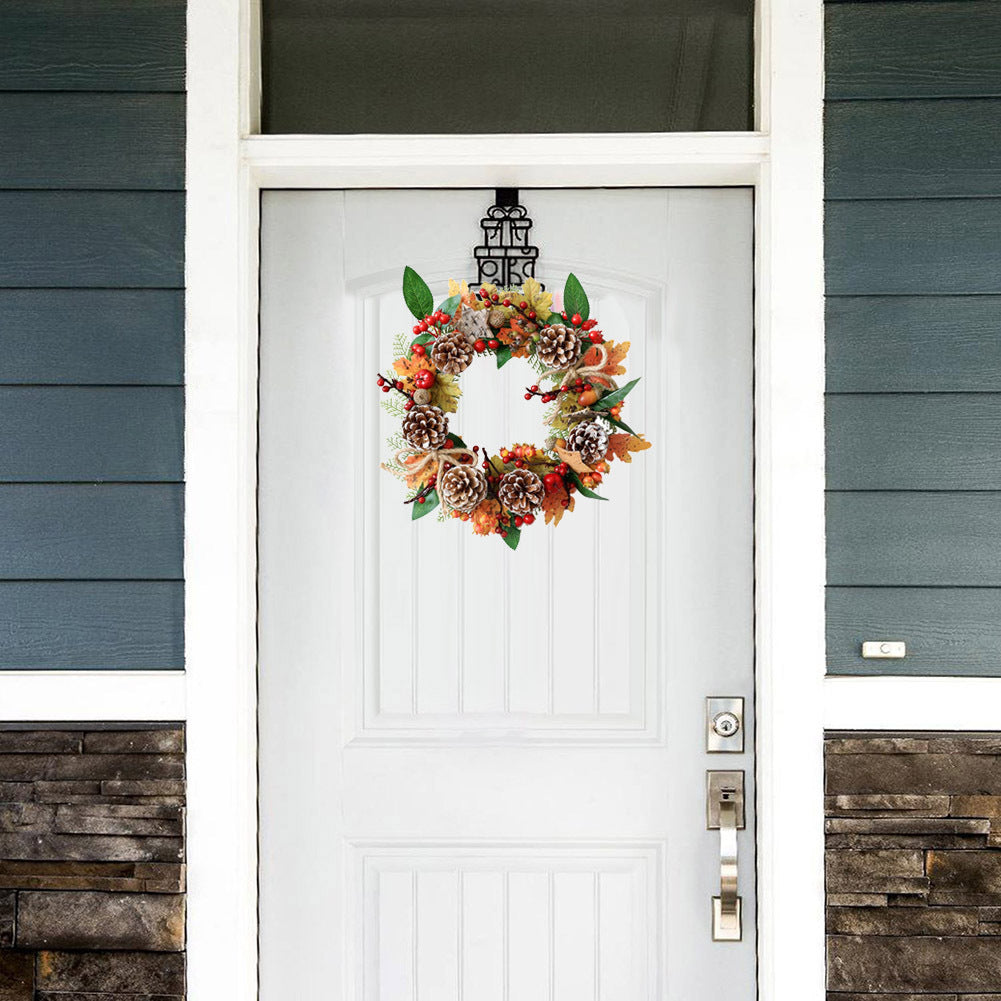 Autumn Harvest Wreath Autumn Foliage Front Door Wreath