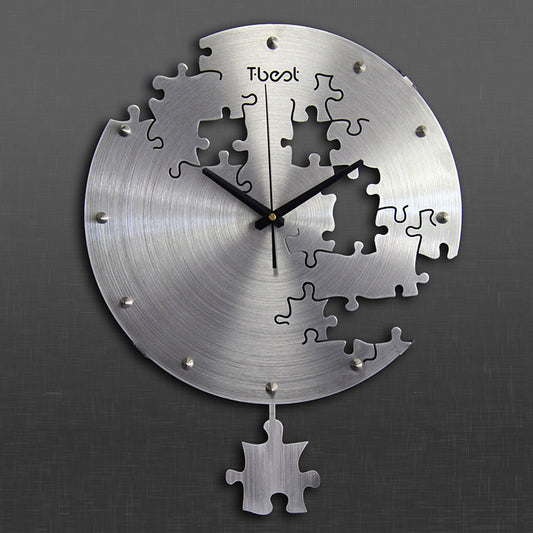16 inch modern wall clock  minimalist silent wall clock  