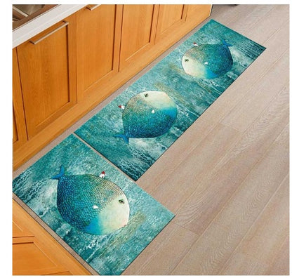 Non slip washable floor mat  oil proof bath mat