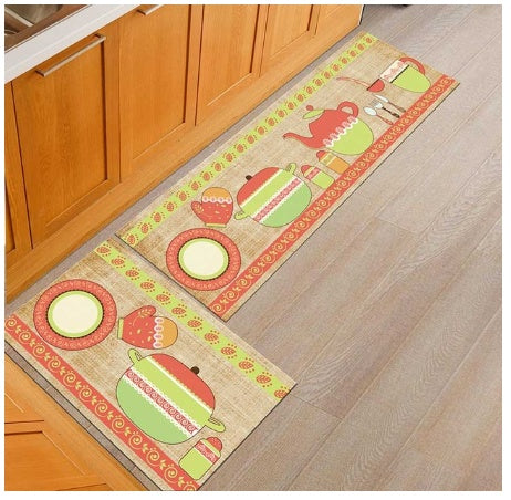 Non slip washable floor mat  oil proof bath mat