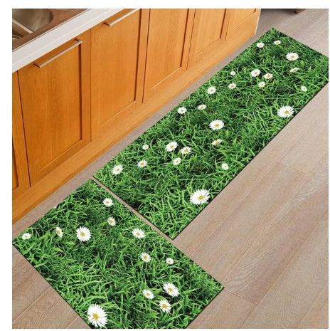 Non slip washable floor mat  oil proof bath mat
