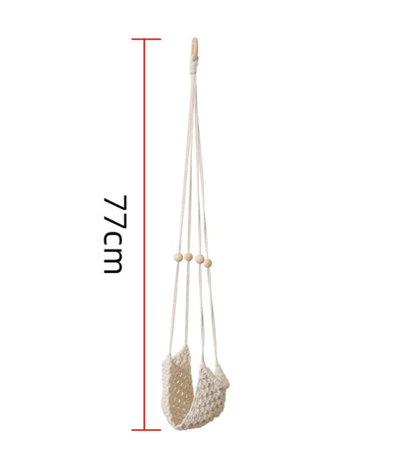 105 cm boho plant stand  tall boho planter holder 105 cm