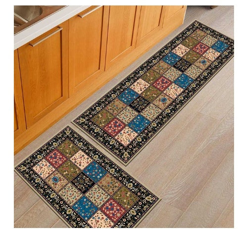 Non slip washable floor mat  oil proof bath mat