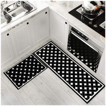 Oil proof kitchen floor mat anti oil splash runner mat