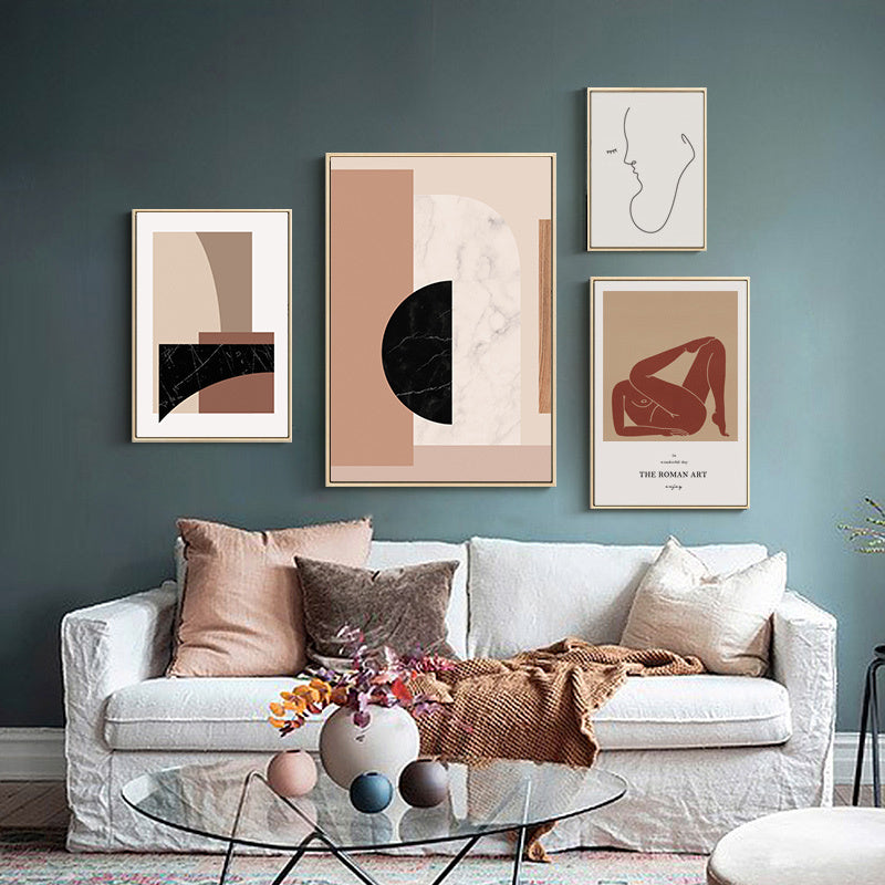 Decorative floral wall painting decorative abstract painting