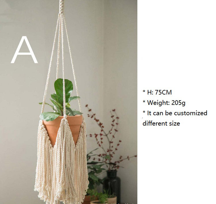 105 cm boho plant stand  tall boho planter holder 105 cm