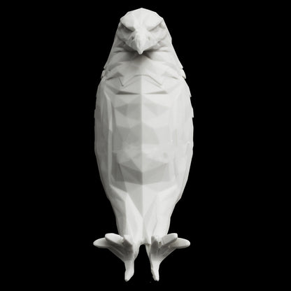 3D printed animal wall lamp  LED owl wall sconce