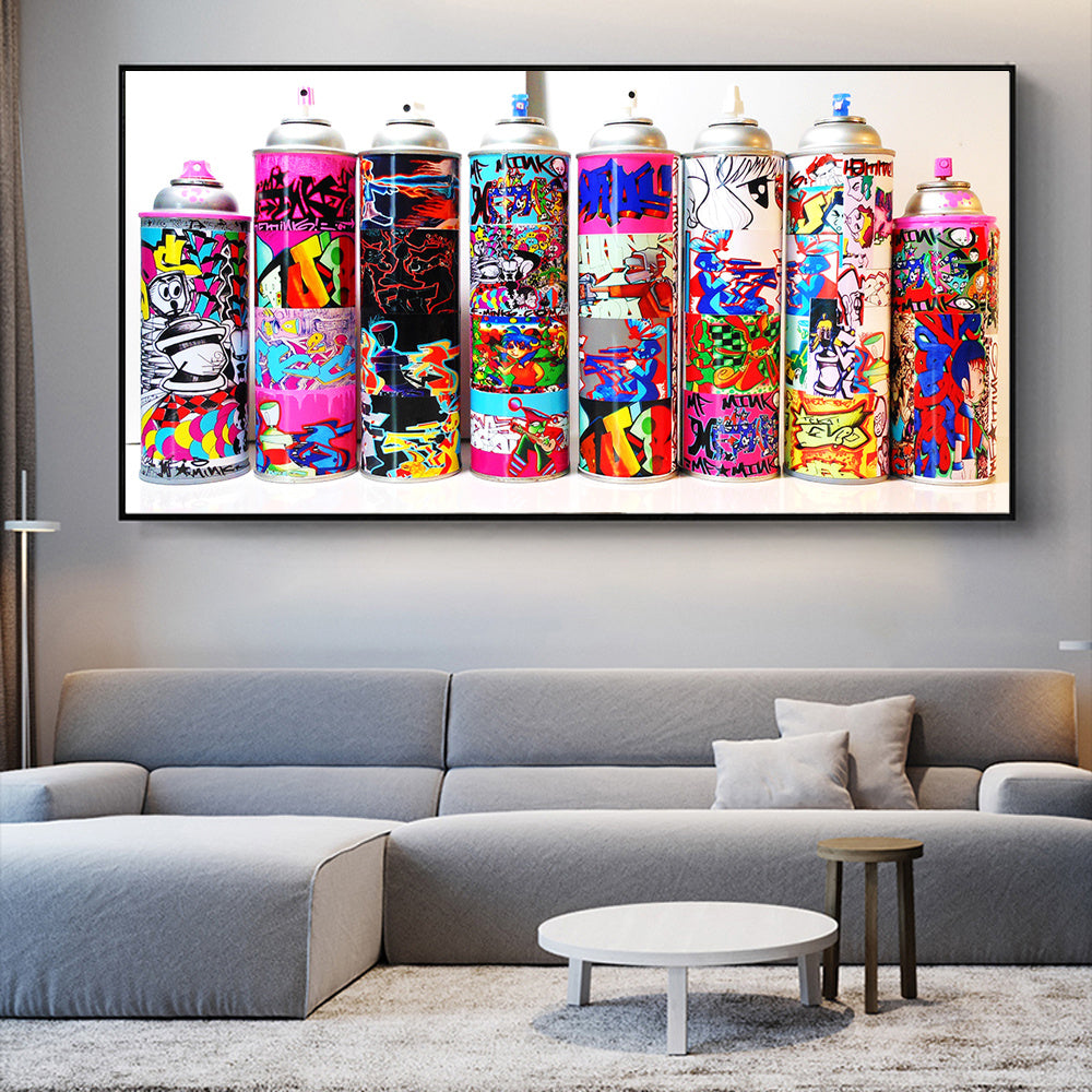 Canvas wall art  oversized wall  street art canvas print