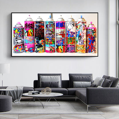 Canvas wall art  oversized wall  street art canvas print