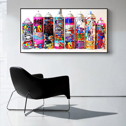 Canvas wall art  oversized wall  street art canvas print