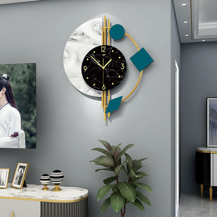 minimalist quartz wall clock  modern living room wall clock