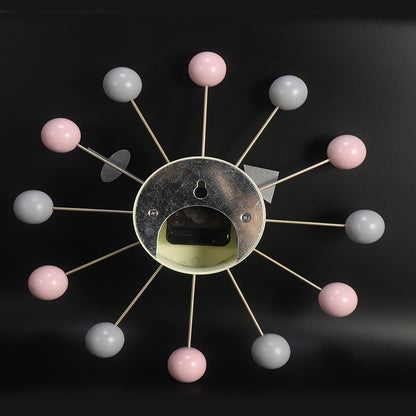 Light luxury silent wall clock light luxury quartz clock