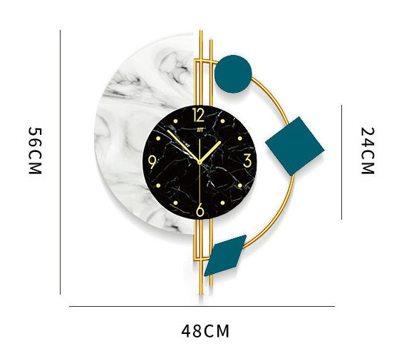 minimalist quartz wall clock  modern living room wall clock